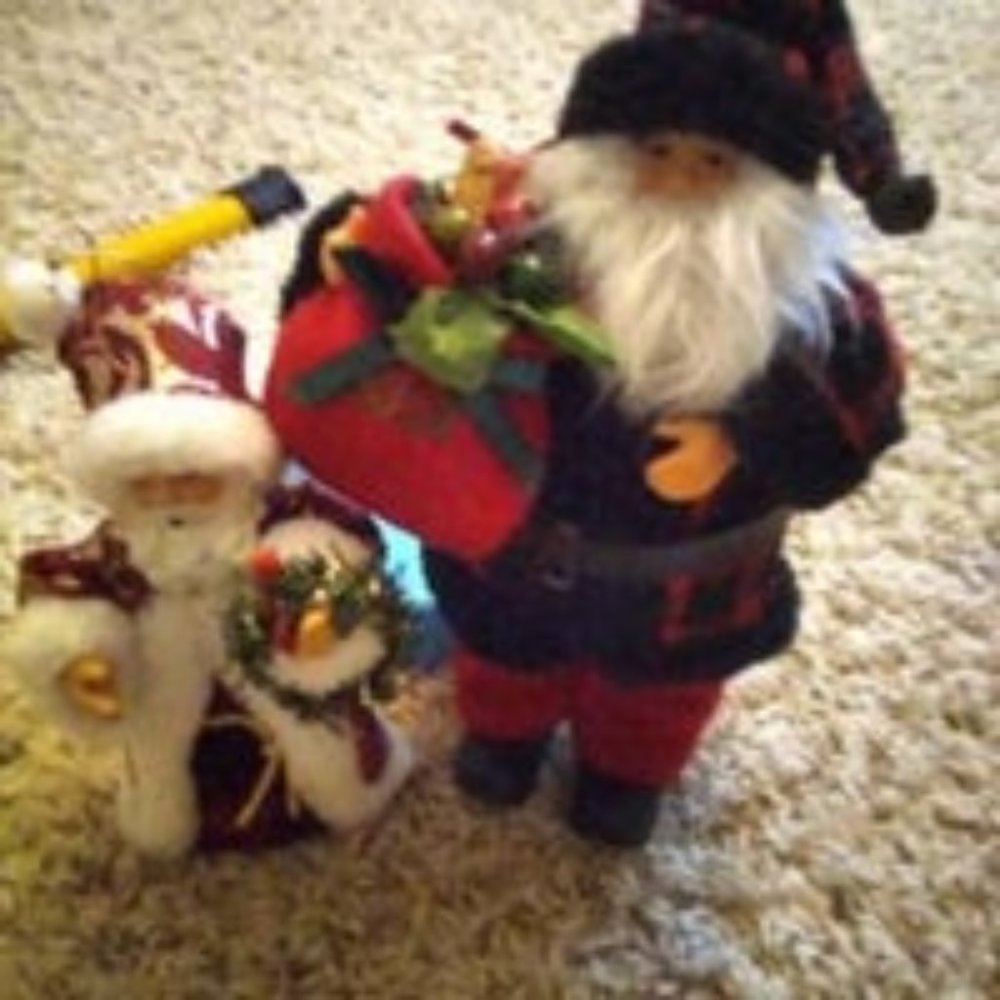 Vintage Santa's Christmas Santa Claus Nwt, LN